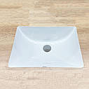 Умивальник (раковина) VBI MESSINA WHITE врізний, фото 3