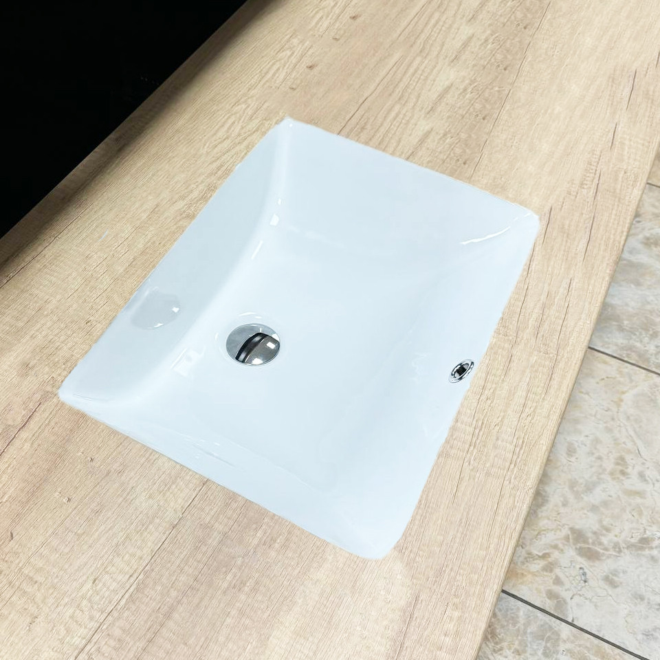 Умивальник (раковина) VBI SIRACUSA WHITE врізний, фото 1