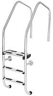 Hayward Ladder Hayward Munich AISI 316 (3 steps), for a wide board