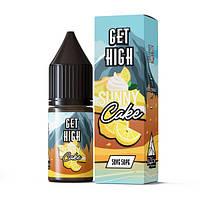 Жидкость для POD систем Black Triangle Get High Salt Sunny Cake 10 мл 50 мг Лимонный тарт (11383-hbr)