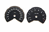 Шкалы-заменители с миль на километры BMW X1 F48, F45, F46 от RT