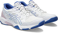 Женские кроссовки для сквоша Asics Gel-Rocket 11 Белый Синий 39.5 (1072A093-102 39.5)