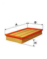 Фільтр повітряний (FILTRON-WIX) (АР009)