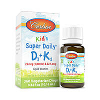 Kids Super Daily D3+K2 - 360 drops