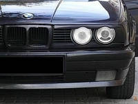 РЕСНИЧКИ (НАКЛАДКИ НА ФАРЫ) BMW 5 E34 с вырезами от PR