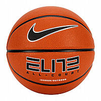 Мяч баскетбольный Nike ELITE ALL COURT 8P 2.0 DEFLATED Оранжевый 6 (N.100.4088.855.06 6)