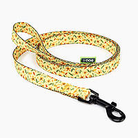 Поводок Hi Dog 20 мм х 152 см Flawers yellow (2100102366016) FG, код: 7999847