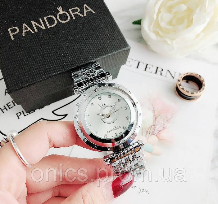 Стильные женские наручные часы стиль Pandora хорошее качество - фото 2 - id-p2182141293