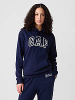 Худи женское Gap Logo Hoodie, Navy Uniform, Size S