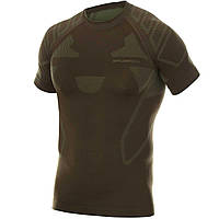 Koszulka termoaktywna Brubeck Ranger Protect K/R - Khaki