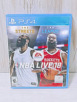 Диск с игрой Баскетбол NBA Live 18 для Sony Playstation 4 (PS4)