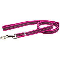 Поводок с ручкой для собак Sprenger Rubberized Leash with Handle 1,9 см х 2 м Розовый (402285 EJ, код: 7890913