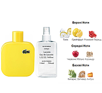 Lacoste Eau de Lacoste L.12.12 Yellow (Jaune) 110 мл - Духи для чоловіків (Лакосте 12.12 Єллоу Джейн) Стійка парфумерія