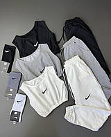 Костюм "Nike" | Топ + Штаны | Спортивный костюм