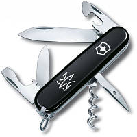 Ніж Victorinox Spartan Ukraine Black "Тризуб ЗСУ" (1.3603.3_T0390u)