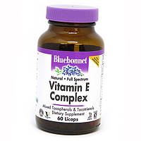 Комплекс Токоферолов и Токотриенолов с Витамином Е Vitamin E Complex Bluebonnet Nutrition 60капс (36393115)