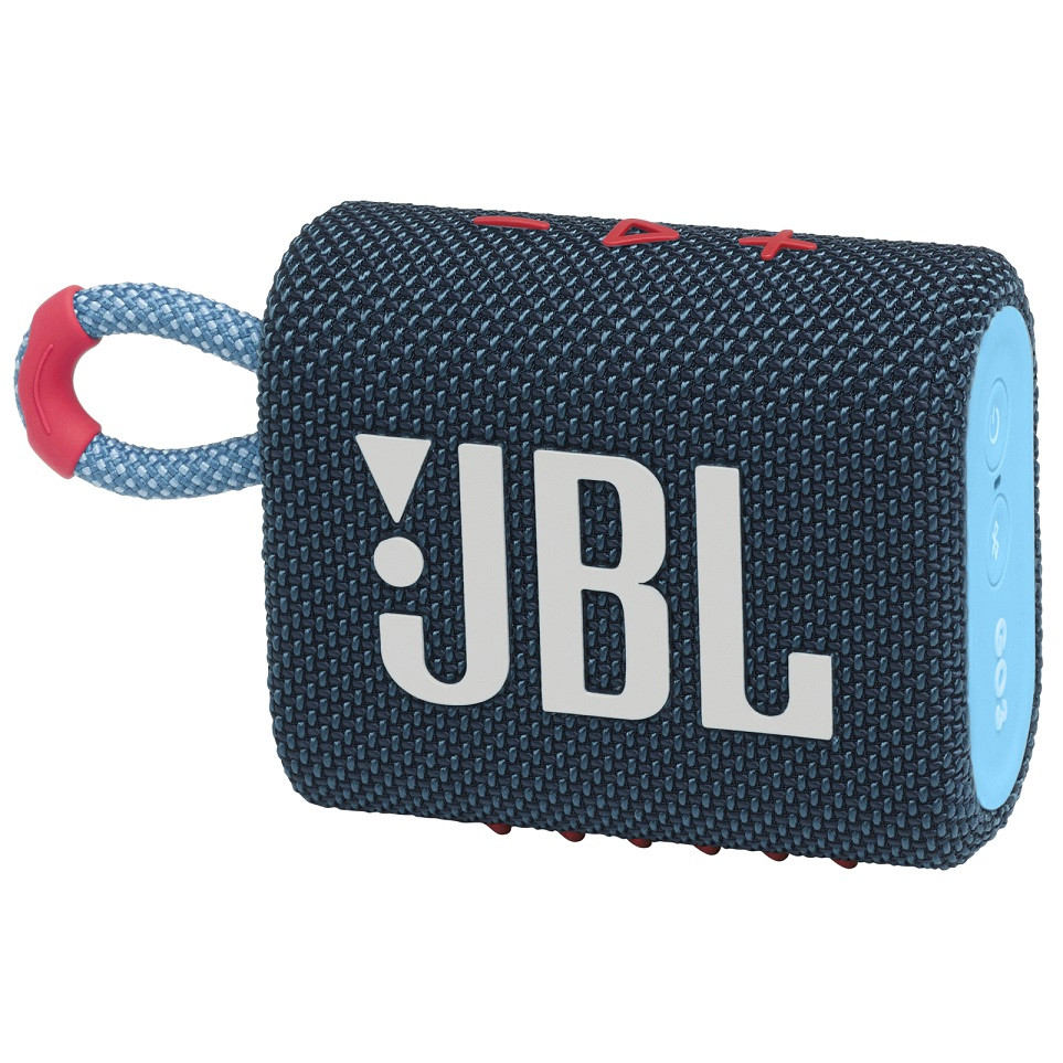 Bluetooth колонка JBL GO 3 (Blue and Pink)