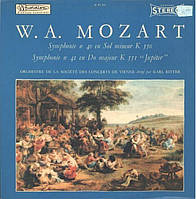 W.A. Mozart, Orchestre De La Societe Des Concerts De Vienne Dirige Par Karl Ritter Symphonie No 40 En Sol