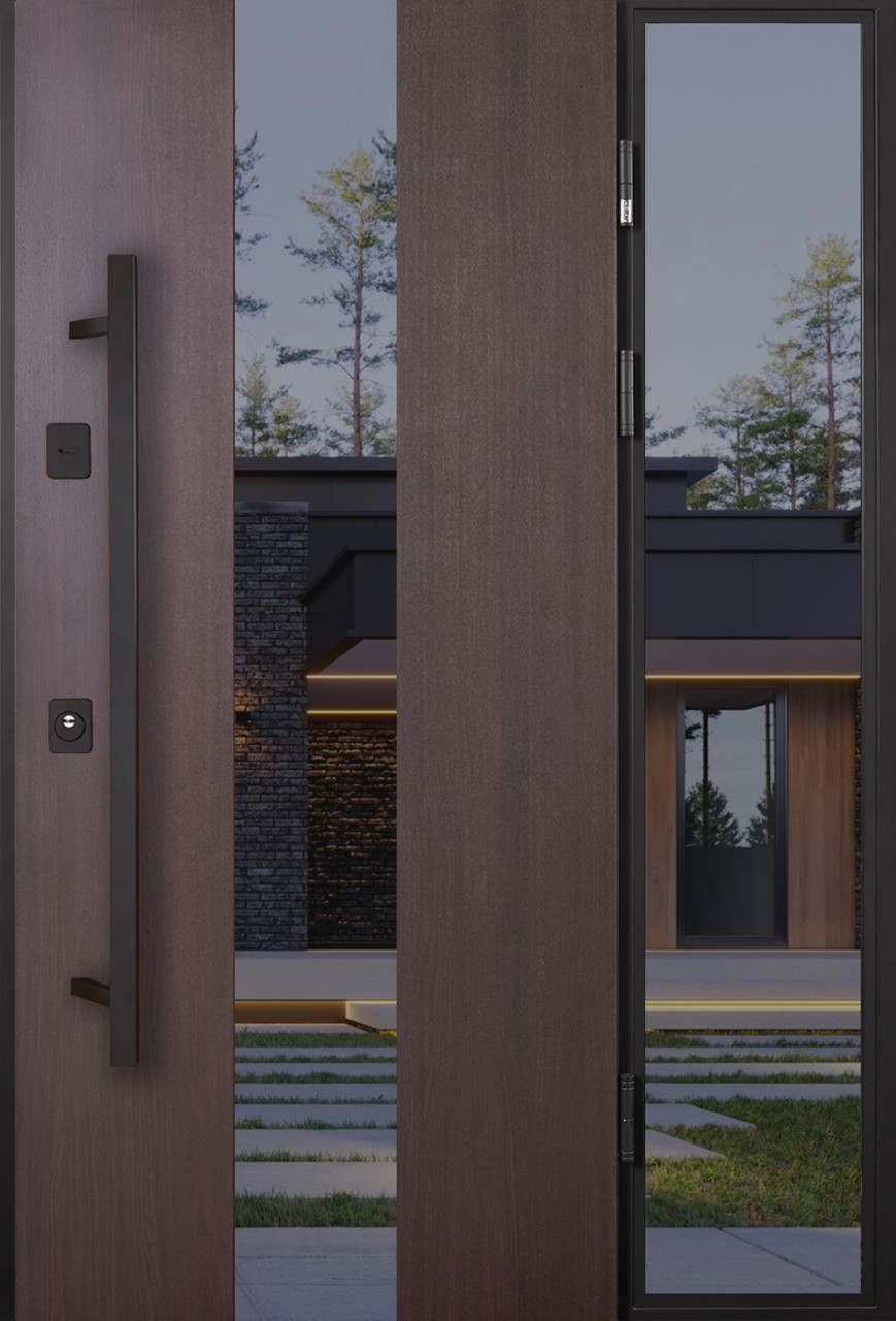 Вхідні нестандартні двері з терморозривом Queen 140-160 FRAME, фото 1