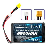 Акумулятор АКБ для дронів Radiomaster 2S 7.4V 6200mAh LiPo (Boxer/TX16S