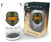 Кружка скляна лате Halo 5 в упаковці