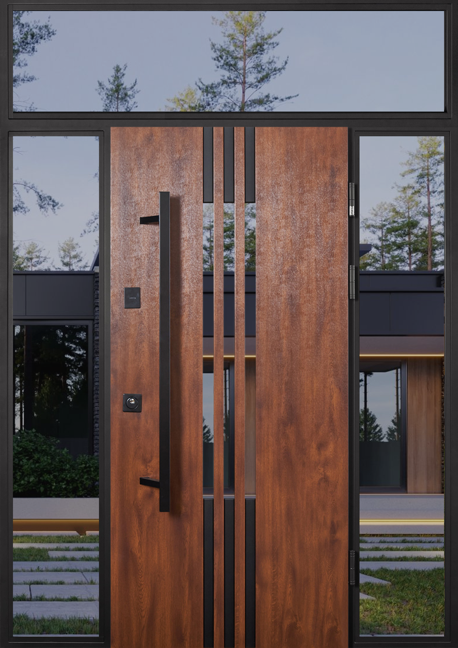 Вхідні нестандартні двері з терморозривом Revolution 160-180 FRAME, фото 1