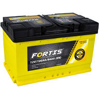 Аккумулятор автомобильный FORTIS 100 Ah/12V Euro_L4 короткий (FRT100-L4-00) - Вища Якість та Гарантія!