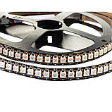 Led стрічка адресна AVT 5В smd5050 ws2812b 144LED/m IP20, 1 м, фото 3