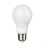 Led-лампа Sivio 12 Вт А60 нейтральна біла E27 4100K, фото 2