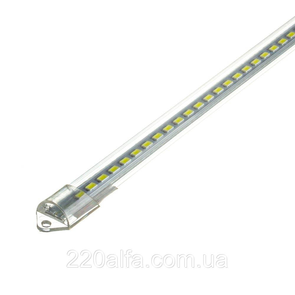 Led лінійка 220 В прозора 30 см 6 Вт 4000-4500 К IP44