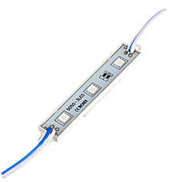 Модуль МТК 12V синій 3led smd5050 0.72 Вт IP65