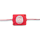 Модуль інжекторний світлодіодний червоний 12 в smd3030 1LED 1.5 Вт герметичний, фото 2