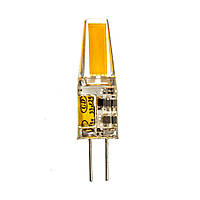 LED-лампа G4 12 V 3,5W тепла біла 3000К силікон cob1505 SIVIO