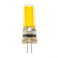 LED-лампа G4 12 V 5 W нейтральна біла 4500 K силікон cob2508 SIVIO