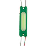 Світлодіодний модуль СІВ 12 V зелений 1led 1,5 W IP65, фото 2
