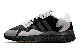 Чоловічі кросівки Adidas Nite Jogger Black Gray