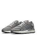 Чоловічі кросівки Adidas Nite Jogger Gray, фото 8