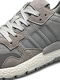 Чоловічі кросівки Adidas Nite Jogger Gray, фото 10