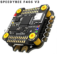 Контроллер + регулятор моторов SpeedyBee F405 V3 3-6S 30X30 + 50A ESC, стек полетный FC&ESC, для FPV дронов