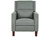 Тканинне крісло-реклайнер Зелений EGERSUND, фото 4
