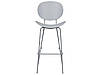 Набір з 2 барних стільців Світло-сірий SHONTO, фото 4
