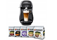Капсульная кофемашина Bosch TAS1002N Happy 3.3 бар черная