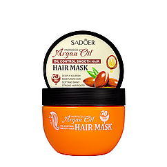 Маска для гладкості волосся з олією аргани Sadoer Oil Control Smooth Hair Mask 250 мл SD94969