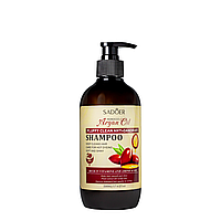 Шампунь от перхоти с маслом арганы Sadoer Fluffy Clean Anti-Dandruff Shampoo 500 мл