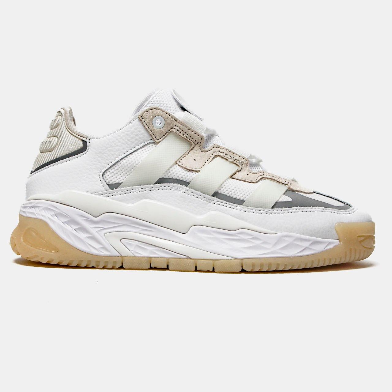 Кросівки жіночі та підліткові Adidas Niteball White, фото 1