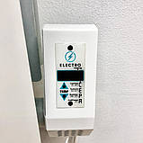 Електрорадіатор ELECTRO.6S+ плюс 500/100 (200Вт) програматор 650 Вт з настінними кріпленнями, фото 4