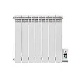 Електрорадіатор ELECTRO.7W+ плюс 500/100 (200Вт) Wi-Fi 700Вт з настінними кріпленнями, фото 2