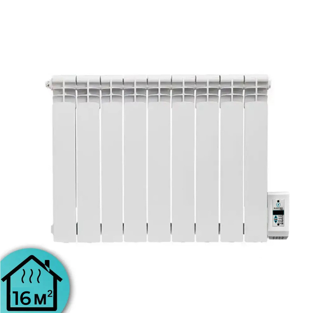 Електрорадіатор ELECTRO.9S+ плюс 500/100 (200Вт) програматор 950В з настінними кріпленнями