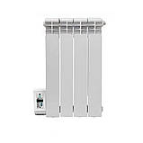Електрорадіатор ELECTRO.4WL+ плюс 500/100 (200Вт) Wi-Fi зліва 400Вт з настінними кріпленнями, фото 2