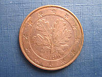 Монета 5 евроцентов Германия 2011 J